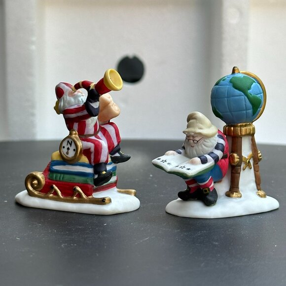 Dept 56 Charting Santa's Course North Pole Village Christmas Accessory - 1995 - Picture 3 of 12